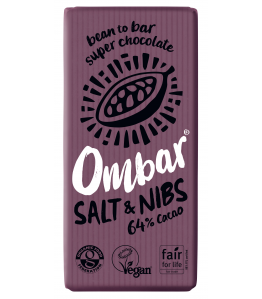 Ombar Salt & kakaonibs Øko 64% kakao